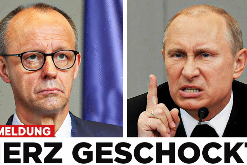 PUTIN SCHLÄGT ZU! Merz völlig überfordert (Atom-Warnung schockt Berlin)