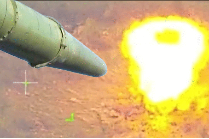 Iskander missile strike on Ukraine’s TRML-4D radar. IRIS-T air defense