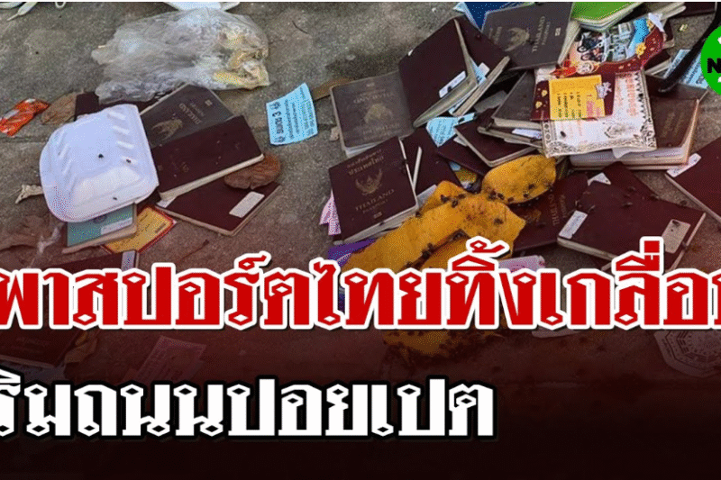พาสปอร์ตคนไทยทิ้งเกลื่อนริมปอยเปต! สงสัยเหยื่อแก๊งคอลเซ็นเตอร์? | 21 มิ.ย. 68 | ไทยรัฐนิวส์โชว์